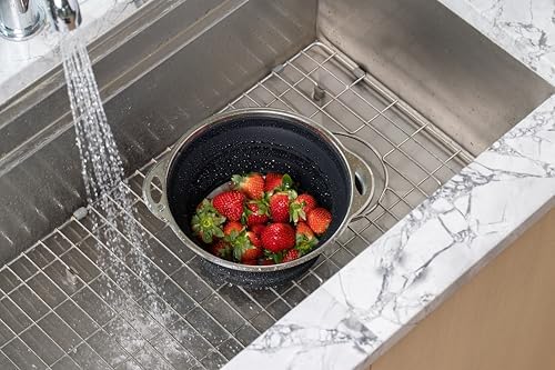Better Houseware Silicone & Stainless Steel Collapsible Colander