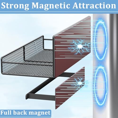 DTUQYX 4-Pack Magnetic Shelf for Washing Machine, 5"-6"
