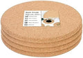 Cork Trivets for Hot Dishes, Hot Pots and Pans, 8 Inch 4 Pcs
