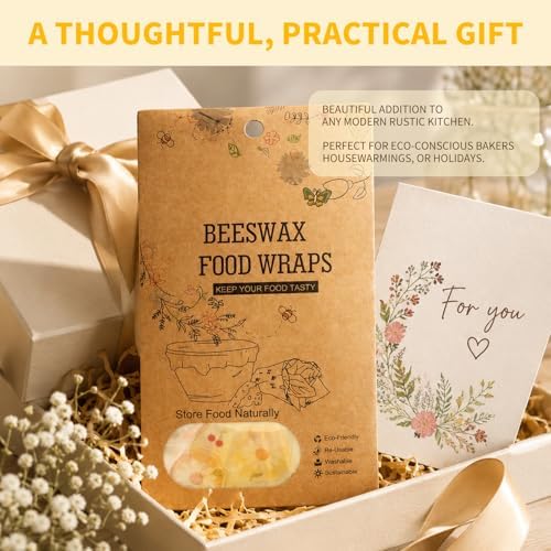 Beeswax Bowl Covers for Sourdough Proofing, 2 Pack