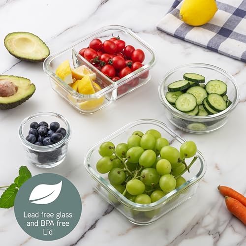 COOK WITH COLOR 32-Pc. Borosilicate Glass Food Container Set