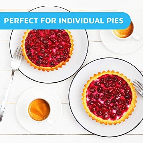 MontoPack Disposable 5" Aluminum Foil Pie/Tart Pan (50 Pack) | 5 Inch