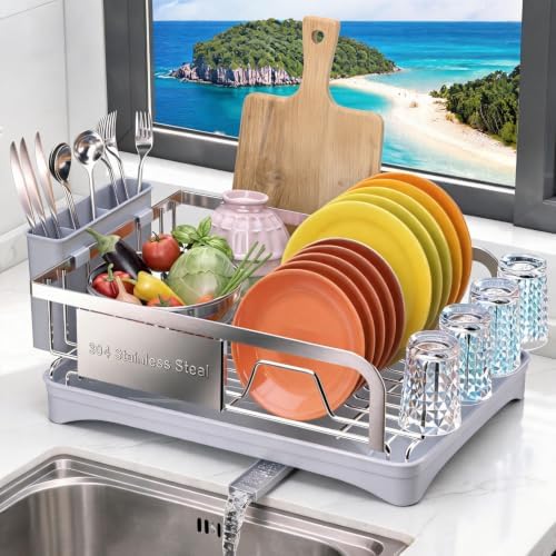 Godboat 304 Stainless Steel Dish Drying Rack