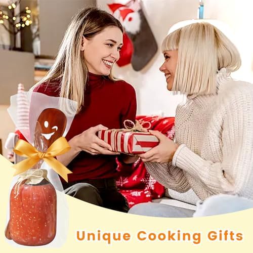 HANSGO 5PCS Wooden Cooking Spoons, Funny Wooden Utensil Set Wood