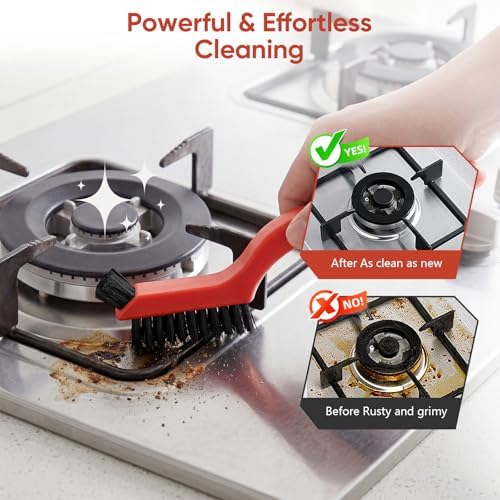 10PCS Nylon Cleaning Brush Set for Tight Spaces