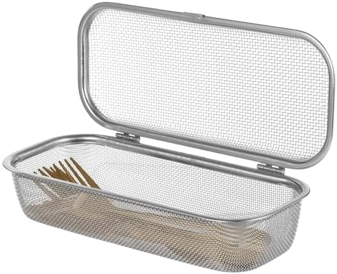 Stainless Steel Dishwasher Basket, Utensil Cutlery Storage Organizer
