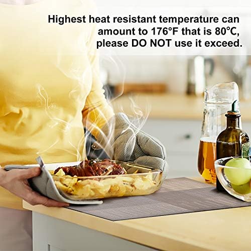 Aofmee Placemats, Placemats Set of 6, Heat Resistant Place Mats