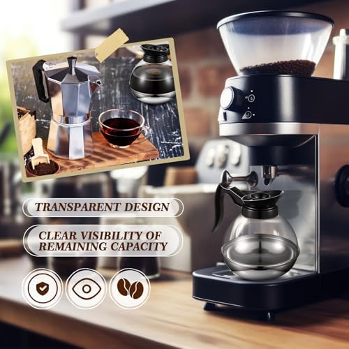 Plastic Coffee Decanter, 64oz Large Capacity Coffee Pot, 2 Pcs