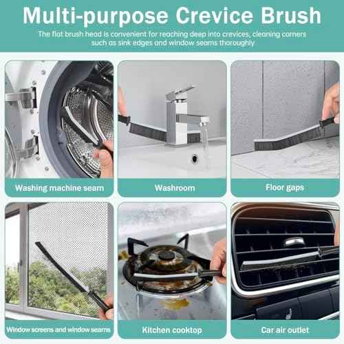 Crevice Cleaning Brush Set, 3pcs