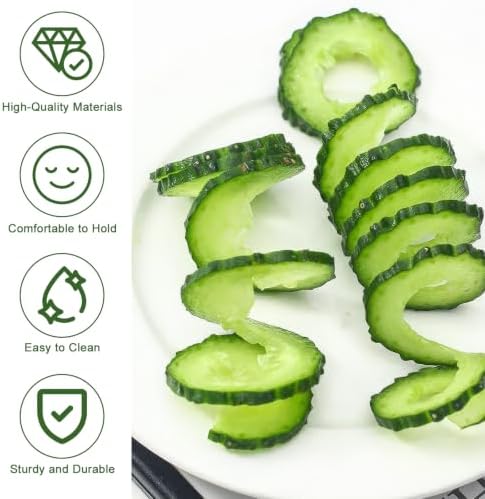 2 Pack Stainless Steel Spiral Cutter