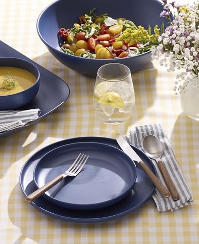 Oneida 24 Seven Faux Wood 12-Piece Silverware Set for 4, Flatware