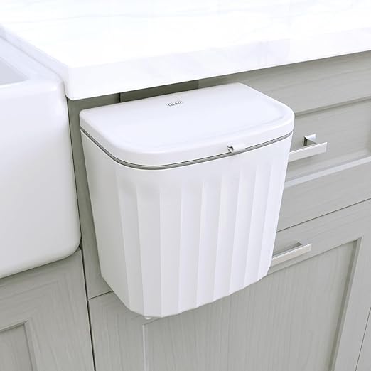 Glad Roomate Under Counter Waste Bin | Space Saving Small Trash Can by GladTrashFoodStorage