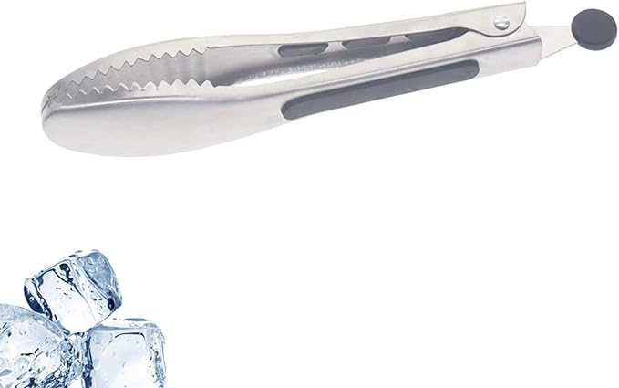 Stainless Steel Kitchen Tongs 2-Piece Set, 8.8-Inch Food Tongs, High - Image 5
