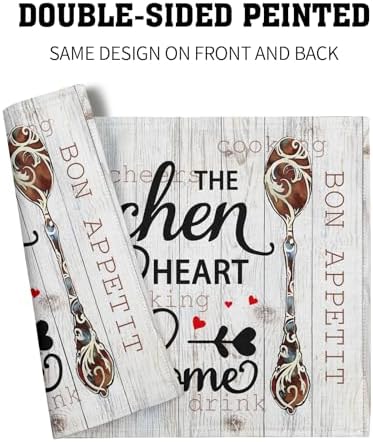 Giwawa The Kitchen is The Heart of The Home Placemats Set of 4