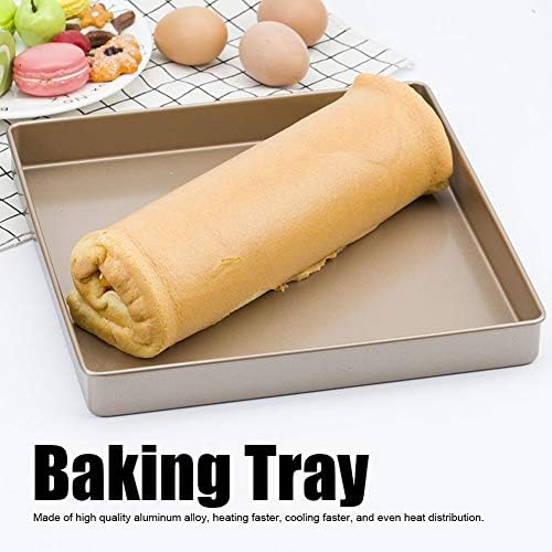 Baking Tray,28x28x3cm Commercial Quality Cookie Sheet Pan - Aluminum