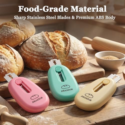 3-Pack Bread Lame, Professional Sourdough Scoring Tool Set