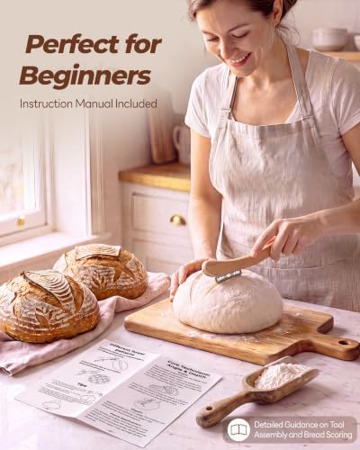 Bake Choice Bread Lame, Sourdough Scoring Tool with Ergonomic Wooden