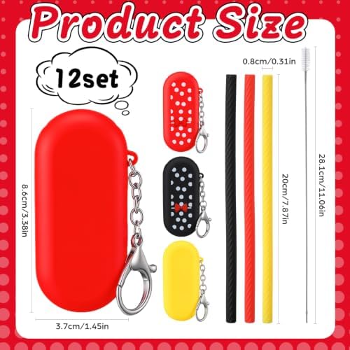 Meanplan 12 Sets Fish Extender Exchange Gifts, Pixie Dust Gifts, Retro