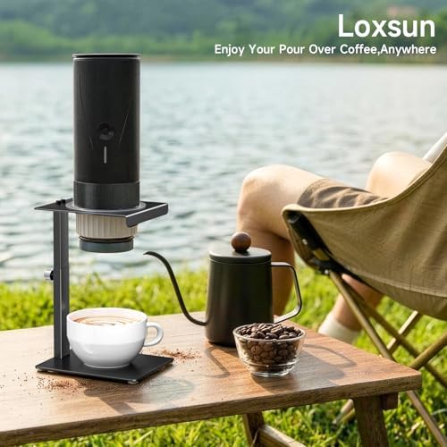 Portable Coffee Maker Stand,Adjustable-height Pour Over Dripper Stand