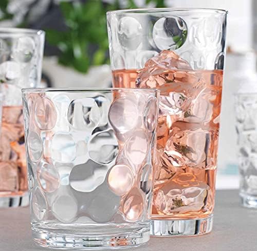 Home Essentials & Beyond Glassware Drinking Glasses Set Of 8 4