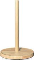 NESAPTO Paper Towel Holder Countertop, Wooden Freestanding Paper Towel Stand by NESAPTO