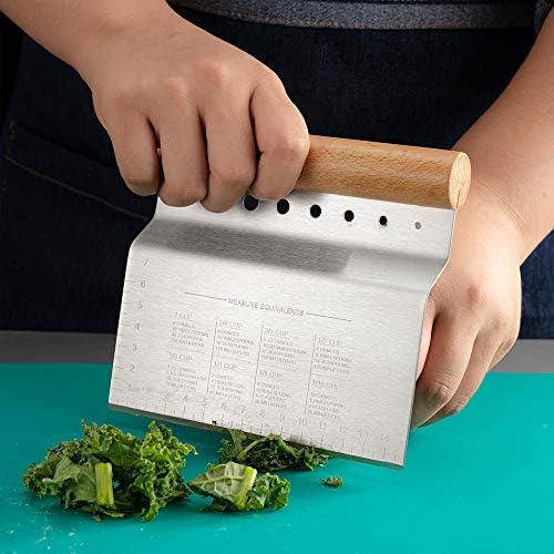 Stainless Steel Pastry Scraper, Dough/Pastry/Bread Bench
