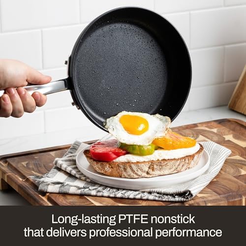 All-Clad HA1 Expert Nonstick , 2-Piece Fry Pans Set, Induction Ready