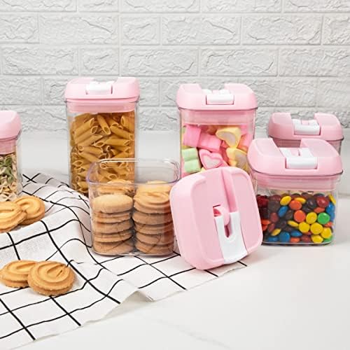 U-QE Airtight Food Storage Container Set-10 Piece Plastic Cereal