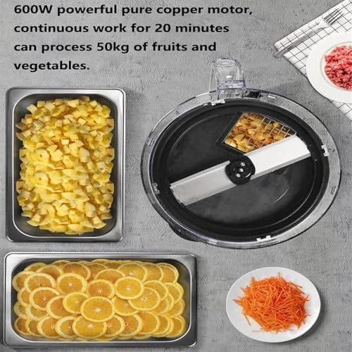 Food Processor, 5000ml Fruit and Vegetable Chopper
