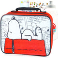 Peanuts Snoopy Lunchbox for Kids with Insulated Lunch Bag
