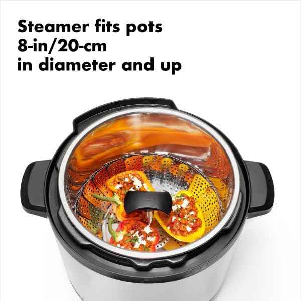 OXO Good Grips Steamer Basket - Stainless Steel, 8 Inch Diameter