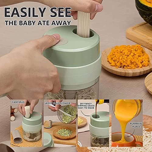 4 in 1 Handheld Electric Vegetable Cutter Set