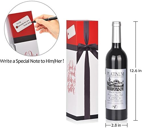 Solaris Wine Accessories Gift Set, 5-Piece Deluxe Corkscrew Opener