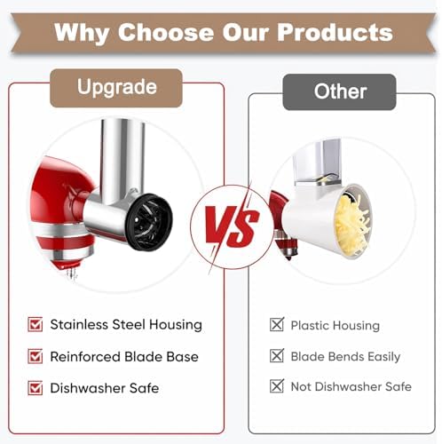 KitchenAid Stand Mixer Cheese Grater Attachment