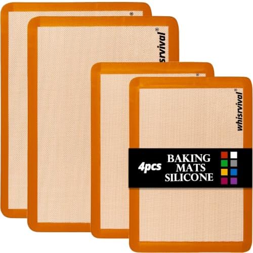4 Pack Silicone Baking Mats