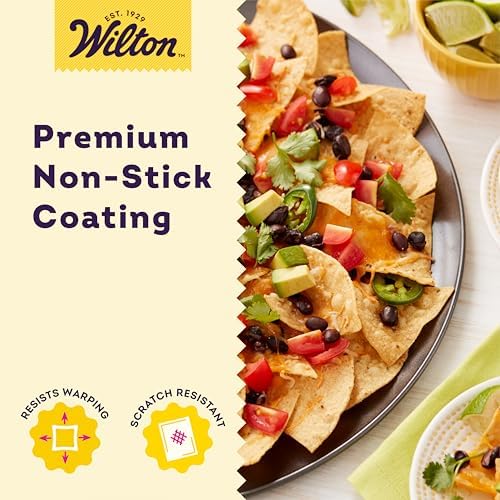 Wilton Perfect Results Premium Non-Stick Pizza Pan, Non-Stick