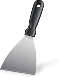 Griddle Scraper，Stainless Steel Grill Scraper, Slant Edge Metal Spatula by Unknown