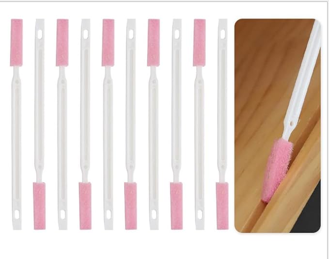 Crevice Cleaning Brushes Tool kit Small Brush Disposable Toilet Brush Deep by JWCE.