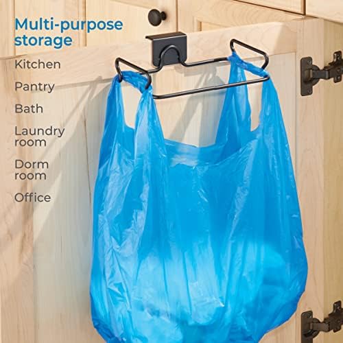 InterDesign Classico Over Cabinet Plastic Bag Holder – Storage