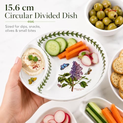 Portmeirion Botanic Garden Circular Divided Serving Dish