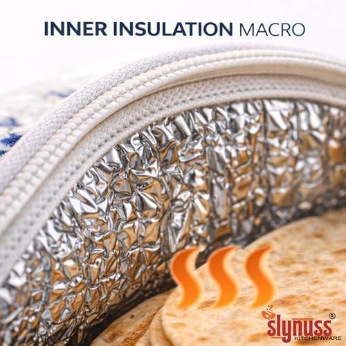 Slynuss® | Tortilla Warmer Pouch Set of 2 with Zipper – Insulated
