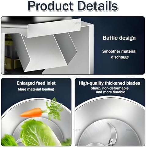 Commercial Vegetable Chopper, 1800W, 220V