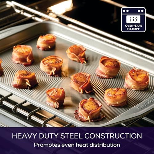 Circulon Nonstick Bakeware Set, Cookie Sheets for Baking Nonstick