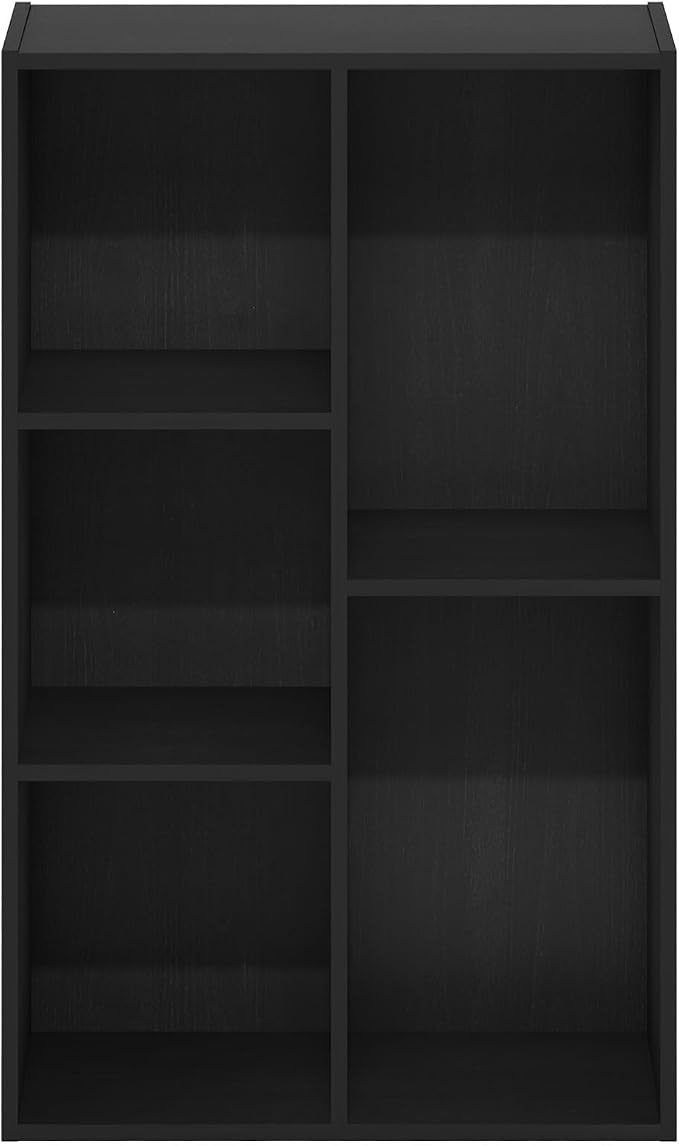Furinno LUDER Book Shelf, 5-Cube Bookshelf, Reversible Bookcase, 9.4 x 19.5 x - Image 7