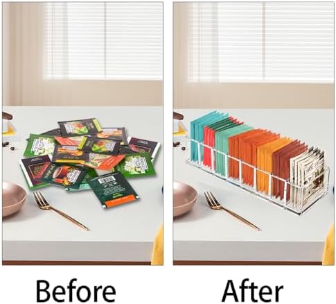 Tasybox Tea Bag Organizer, Tea Holder, Tea Organizers and Storage