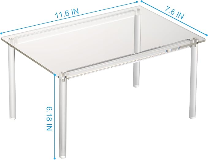 HENABLE 1 Pack Acrylic Cabinet Organizer, Kitchen Countertop Counter Organizer - Image 5