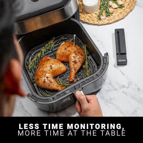 MEATER SE Wireless Smart Meat Thermometer, Black, Bluetooth