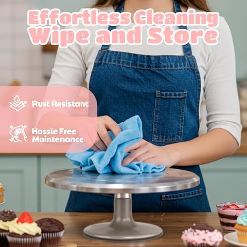 O’Creme Cake Turntable Stand, 12 Inch