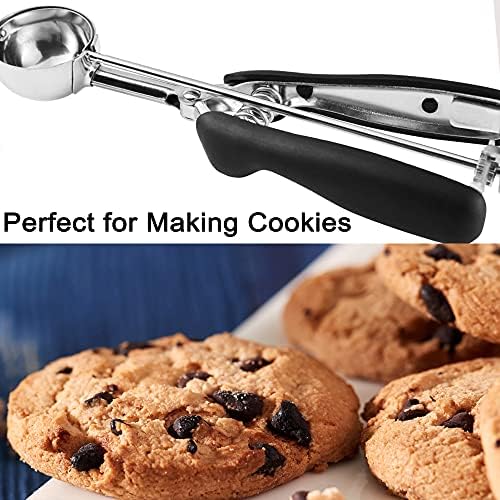 Cookie Scoop set, Size #60/ #40/ #20 Size Cookie Dough Scoop, 3 Pack