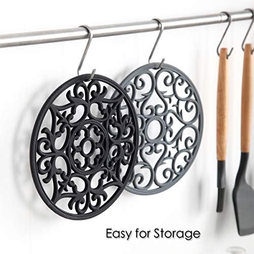 Colinda Silicone Trivet for Hot Dishes, Hot Pot and Pads - Protect